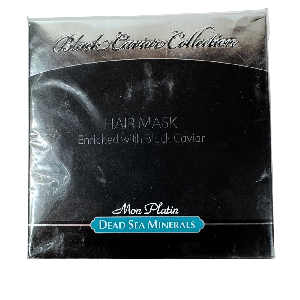 Mon Platin Black Caviar Collection Hair‎ Mask 250 ml 8.5 fl oz Dead Sea Minerals